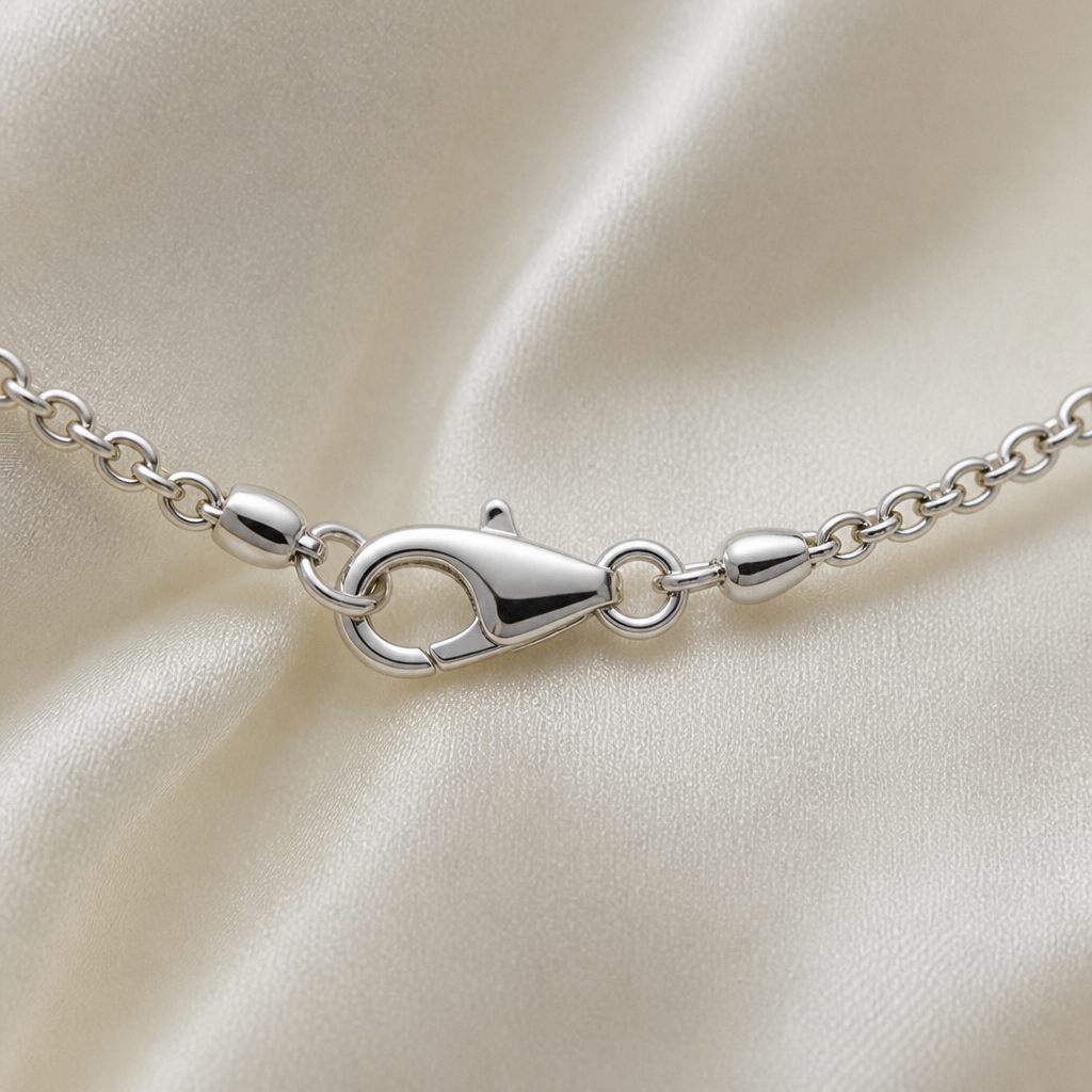 Set collana e orecchini Quarzo rosa, rosa, oro, argento, foto 4 di 5
